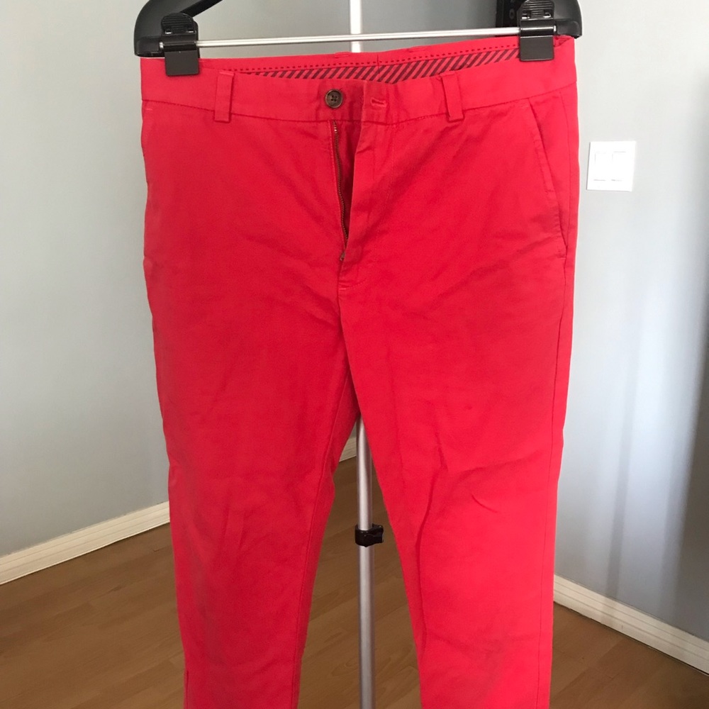 Red Brooks Brothers pants